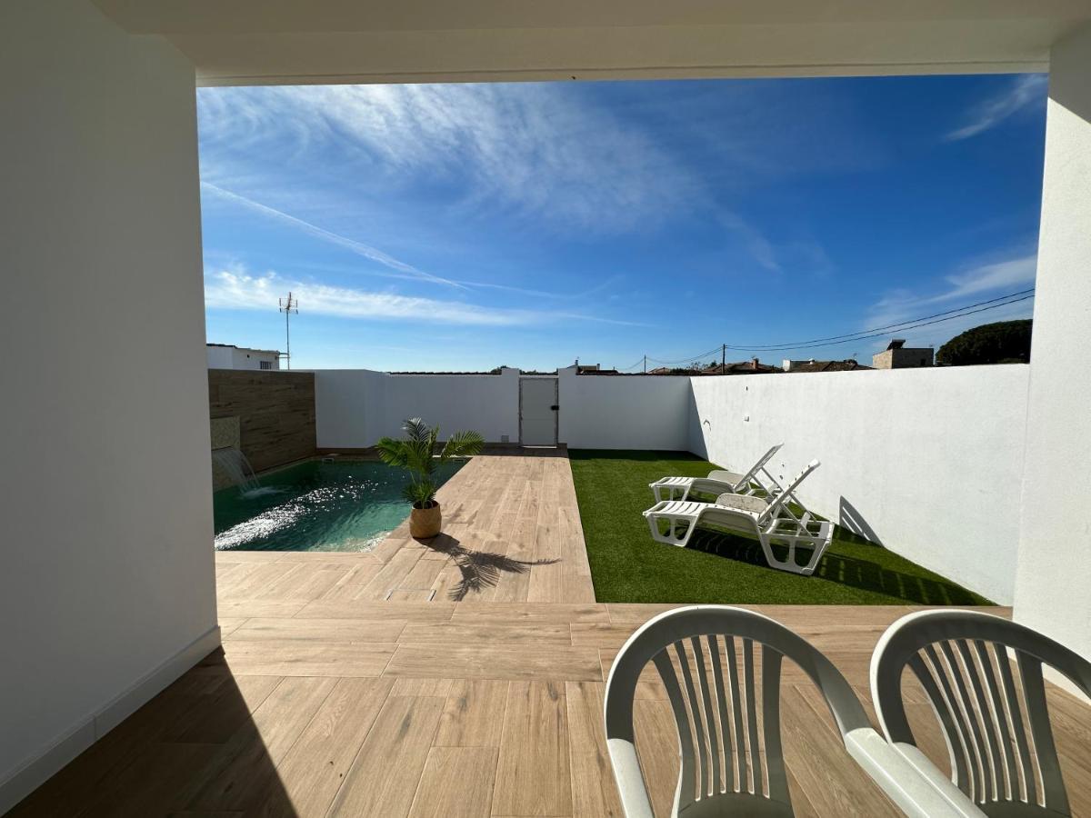 Sumatra Chalet Chiclana de la Frontera Esterno foto